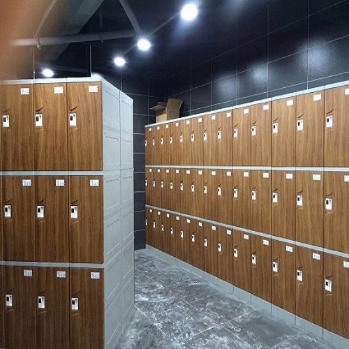 ABS Wood Grain Lockers Are So Beautiful